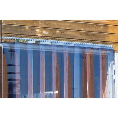 Kerbl Set de cortina de tiras de PVC 225x30 cm 291162