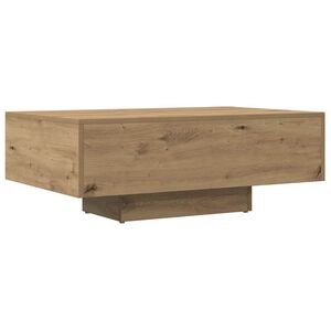 vidaXL Mesa de centro madera ingenier&iacute;a roble artisan 85x55x31 cm