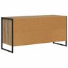vidaXL Gabinete de TV con caj&oacute;n Roble Artesanal 100 x 36 x 49,5 cm