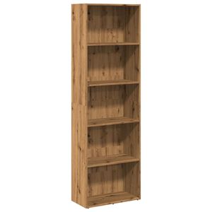 vidaXL Estanter&iacute;a de madera de ingenier&iacute;a roble artisian 60x30x189 cm