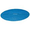 Intex Cubierta de piscina solar de polietileno azul 290 cm