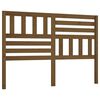 vidaXL Cabecero de cama madera maciza de pino marr&oacute;n miel 156x4x100 cm