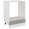 vidaXL Mueble para horno "Riga" gris hormig&oacute;n 60x46x81,5 cm madera de ingenier&iacute;a
