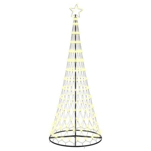 vidaXL &Aacute;rbol de Navidad LED con 295 LED C&aacute;lido 250 cm Metal