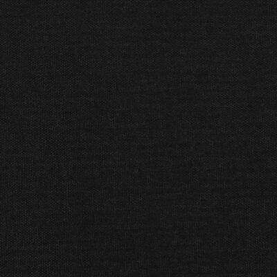 vidaXL Colchón de muelles ensacados tela negro 90x190x20 cm