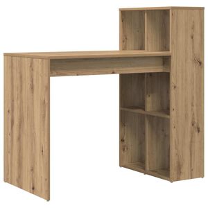 vidaXL Escritorio Roble artisan Madera de ingenier&iacute;a