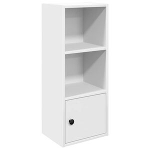 vidaXL Estanter&iacute;a de madera de ingenier&iacute;a blanca 31x24x77 cm