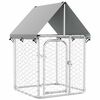vidaXL Perrera de exterior con tejado 100x100x150 cm