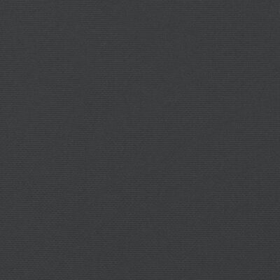 vidaXL Cojines de banco de jardín 2 uds tela Oxford negro 100x50x7 cm