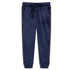 Pantalones de ch&aacute;ndal infantiles azul marino 92