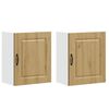 vidaXL Armarios de pared para cocina 2 uds Kalmar roble artesanal