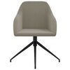 vidaXL Sillas de comedor giratorias 6 uds terciopelo gris claro