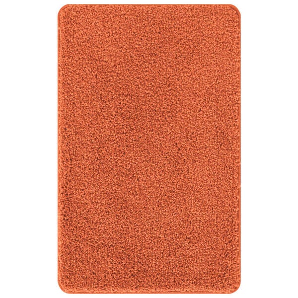 vidaXL Alfombrilla de ba&ntilde;o antideslizante Naranja 50 x 80 cm PP