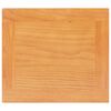 vidaXL Mesa auxiliar de madera maciza de roble 27x24x55 cm