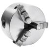 vidaXL Mandril de torno autocentrante de 3 mordazas 100 mm acero K11 100