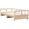 vidaXL Sof&aacute; cama sin colch&oacute;n madera maciza de pino 80x200 cm
