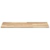 vidaXL Estantes flotantes 2 uds madera acacia sin tratar 80x40x2 cm