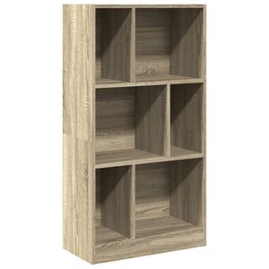 vidaXL Estanter&iacute;a madera de ingenier&iacute;a roble Sonoma 57x28,5x107,5 cm