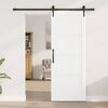 vidaXL Puerta Corredera ORKDAL 78 x 202 cm Madera de pino macizo