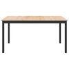 vidaXL Mesa de Comedor Natural 140 x 80 x 75 cm Madera de pino macizo