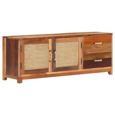 vidaXL Mueble para TV de madera maciza reciclada 120x30x45 cm