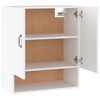 vidaXL Armario de pared madera contrachapada blanco 60x31x70 cm