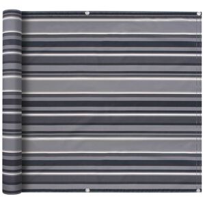 vidaXL Sombrilla de Exterior Multicolor 400 x 90 cm oxford