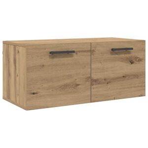vidaXL Mueble de pared 80 x 36.5 x 35 cm Madera de ingenier&iacute;a