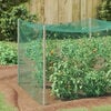 vidaXL Red de protecci&oacute;n para aves Verde 4 x 5 m Polietileno