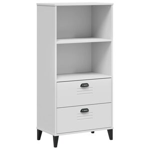 vidaXL Librer&iacute;a VIKEN madera de ingenier&iacute;a blanco 60x35x123 cm
