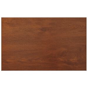 vidaXL Umbral de Ventana Madera Marr&oacute;n 80 x 50 x 4,5 cm PVC
