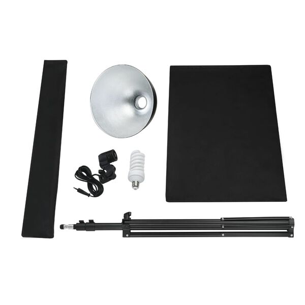 Lámpara de estudio de 45 vatios con Trípode y reflector