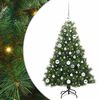 vidaXL &Aacute;rbol de Navidad artificial con 150 LED Verde 120 cm PE y PVC