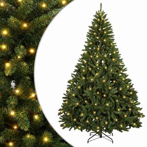 vidaXL &Aacute;rbol de Navidad artificial con ramas articuladas 210 cm