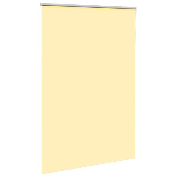 vidaXL Estor Enrollable Opaco Amarillo 150x210 cm Tela Ancho 146,6 cm
