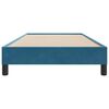 vidaXL Estructura de cama sin colch&oacute;n terciopelo azul oscuro 90x210 cm