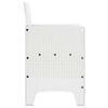 vidaXL Silla de Jardín 2 pcs Blanco 53 x 49 x 85 cm PP