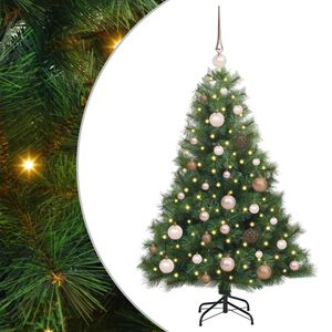vidaXL &Aacute;rbol de Navidad artificial con 150 LED Verde 120 cm PE y PVC