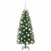 vidaXL &Aacute;rbol de Navidad artificial con 150 LED Verde 120 cm PE y PVC