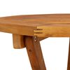 vidaXL Juego de comedor de jard&iacute;n 5 piezas madera maciza de acacia