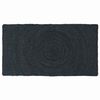 vidaXL Alfombras de &aacute;rea Gris oscuro 60 x 110 cm yute