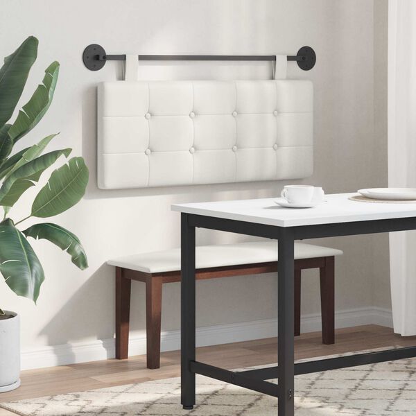 vidaXL Cabecera Colgante Montaje en la pared Cuero sint&eacute;tico