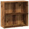 vidaXL Estanter&iacute;a madera de ingenier&iacute;a color envejecido 80x30x77 cm