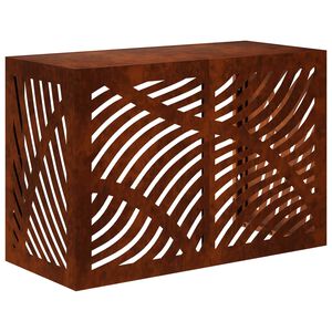 vidaXL Funda para Aire Acondicionado Oxidado 90 x 40 x 60 cm