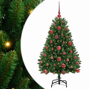 vidaXL &Aacute;rbol de Navidad artificial Verde 120 cm PVC y Metal