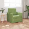 vidaXL Sof&aacute; cama 60cm Verde claro Terciopelo