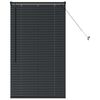 vidaXL Persianas venecianas Negro 130 x 80 cm Aluminio