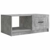 vidaXL Mesa de Caf&eacute; Gris Hormig&oacute;n 90 x 50 x 37 cm Madera de Ingenier&iacute;a