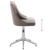 vidaXL Sillas de comedor giratorias 6 uds de terciopelo gris claro