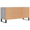vidaXL Mueble de TV madera de ingenier&iacute;a gris Sonoma 104x35x50 cm